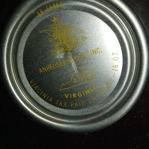 Vintage Anheuser Busch can tops